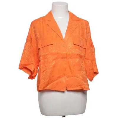 Kortærmet skjorte (Orange) fra Scalpers Viscose