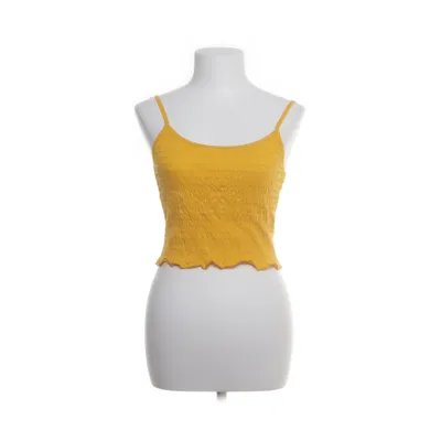 Crop top (Gul) från Urban Outfitters Bomull