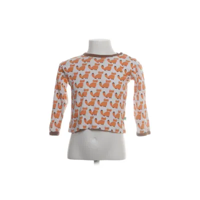 LÄngÀrmad t-shirt (Vit, FlerfÀrgad) frÄn Sture & Lisa Ekologisk bomull