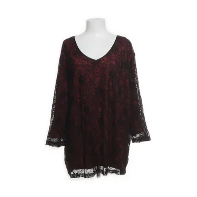 Top (Rood, Zwart) van Selection by Ulla Popken Polyamide, Zijde
