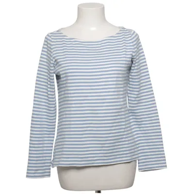 Long sleeve T-shirt (Blue, White) from Hallhuber Cotton, Polyamide
