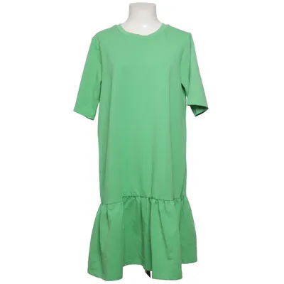 Kjole (Grøn) fra Pieces Bomuld, Elastan, Polyester