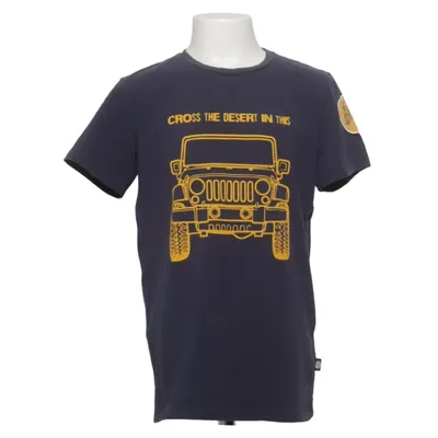 T-shirt (Blå) från POMPdeLUx Bomull, Elastan