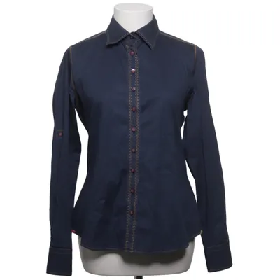 Chemise (Bleu) de Milano Italy Coton, Élasthane