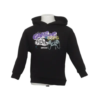 Kapuzenpullover (Schwarz) von D.M.D by Denim Day Baumwolle