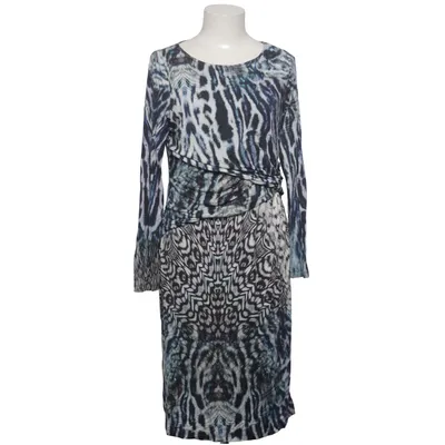 Dress (Blue, Black, White) from Ariana Elastane, Polyester, Viscose