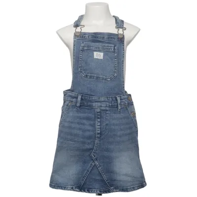 Dungaree dress (Blue) from Blue Ridge Cotton, Elastane, Polyester