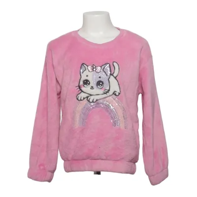 Sweatshirt (Pink, Multicolored) from Lindex Polyester