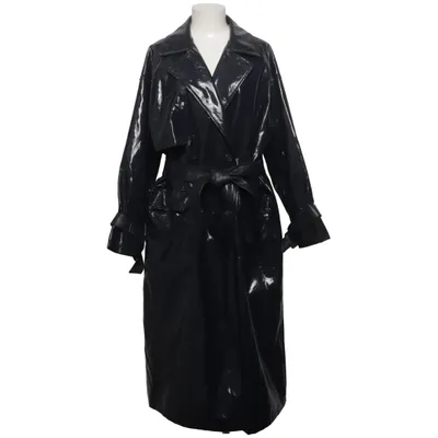 Trenchcoat (Blå) fra JJXX Polyester, Polyurethan