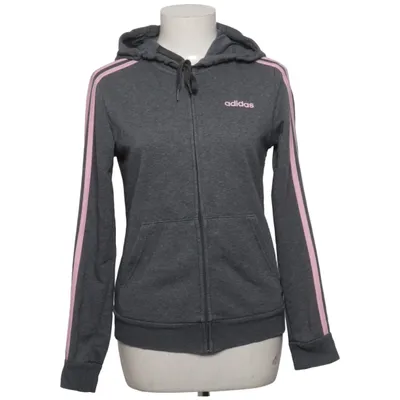 Capuchon sweater (Grijs, Roze) van Adidas Katoen, Gerecycled polyester