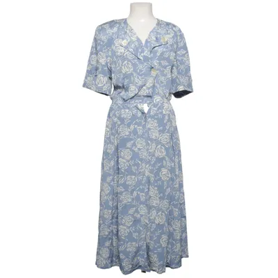 Robe longue (Bleu, Blanc, Multicolore) de Liz Claiborne Polyester