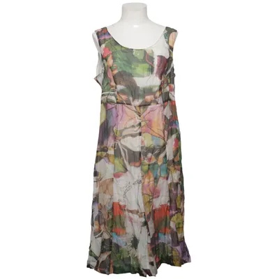 Robe (Multicolore) de Prêt Coton, Fibre métallique, Soie