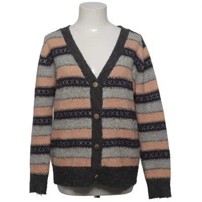 Cardigan (Gris, Beige, Multicolore) de Exquiss's Acrylique, Polyamide, Polyester, Laine