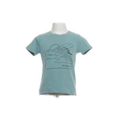 T-shirt (Beige, Grön) från Brothers Ekologisk bomull