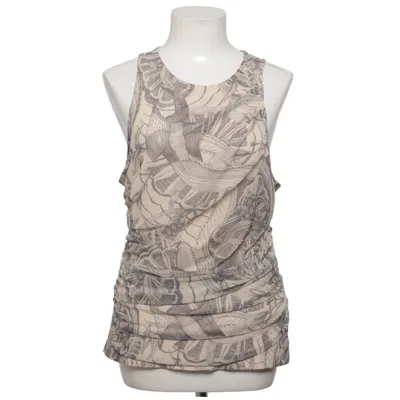 Tanktop (Beige, Zwart) van H&M Edition Elastaan, Polyester