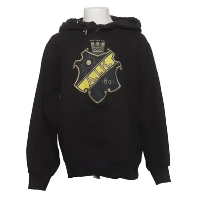 Huvtröja (Svart) från AIK Bomull, Polyester