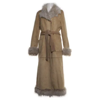 Vinterkappa (Beige, Vit) från Elg Polyester