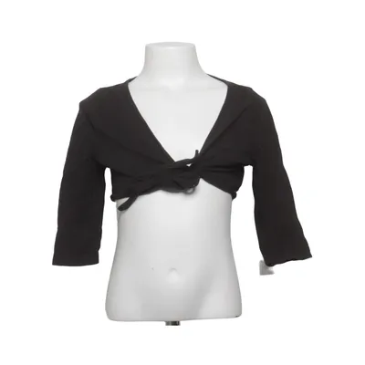 Slå om-cardigan (Sort) fra H&M Young Bomuld