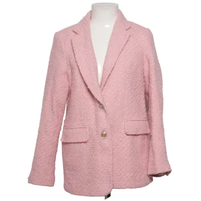 Kavaj (Rosa) från H&M Modern Classic Bomull, Polyester