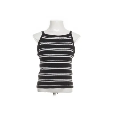 Tank Top (Black, White) from H&M Acrylic, Viscose, Polyamide, Elastane