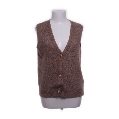 Gilet (Marron, Multicolore) de My Essential Wardrobe Acrylique, Coton, Polyester, Laine