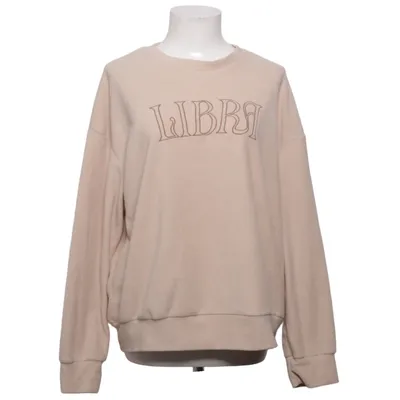 Sweatshirt (Beige) from Romwe Cotton, Polyester