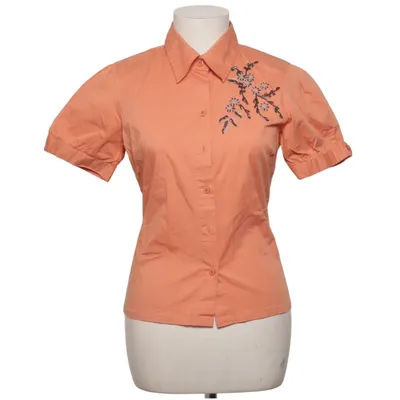 Short sleeve shirt (Orange) from Isabell Kristensen Cotton, Elastane