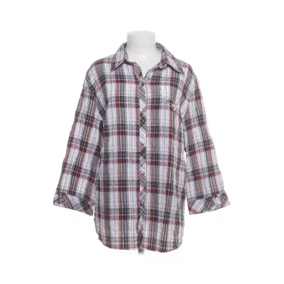 Skjorta (Grå, Röd, Vit) från Maria Reich Bomull, Polyester