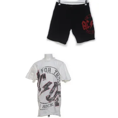 Pyjamas (Svart, Vit, Röd) från ACDC Bomull