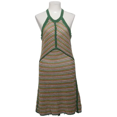 Halterneckklänning (Grön, Flerfärgad) från Zara Knit Bomull