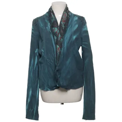 Cardigan (Blauw, Meerkleurig) van Rude Riders Katoen, Viscose, Wol