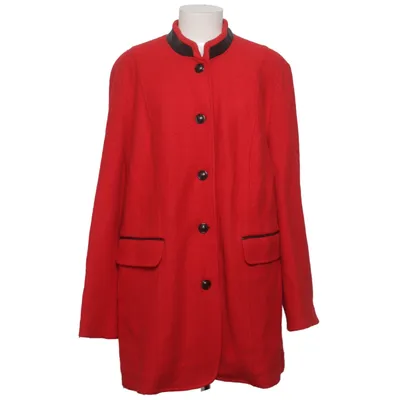 Coat (Red) from Habella Acetate, Viscose, Wool