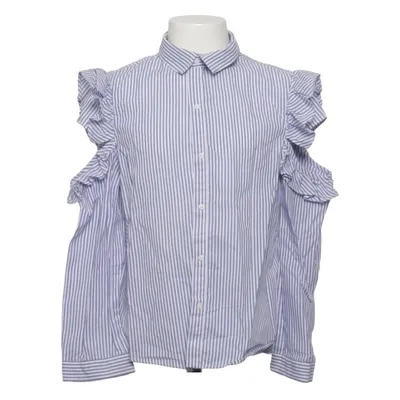 Blouse (Blauw, Wit) van Zara Girls Katoen, Polyester