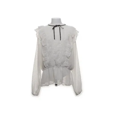 Blus (Vit) från Lindex Polyester