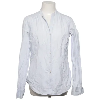 Blus (Blå, Vit) från Feminine Bomull