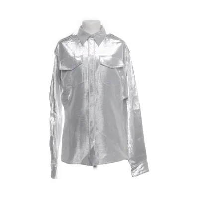 Shirt (Silver) from H&M Studio Cotton, Polyester