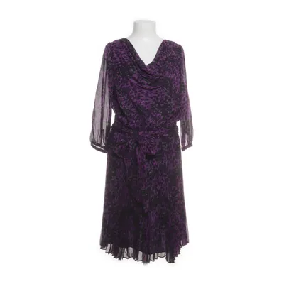 Dress (Purple, Multicolored) from Halston Heritage Polyester, Silk