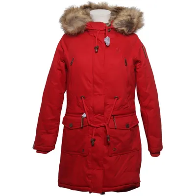 Parka (Rood) van Navahoo Katoen, Polyester