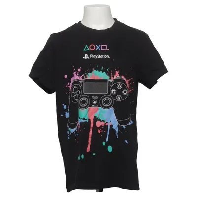 T-shirt (Zwart, Meerkleurig) van Playstation Katoen
