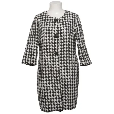 Manteau (Noir, Blanc) de The Hackbarth's Acrylique, Polyester, Viscose, Laine
