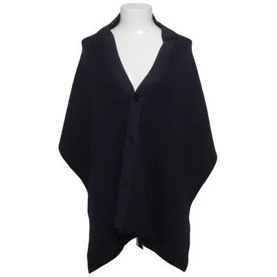 Poncho (Blauw) van COS Wol, Polyamide, Elastaan