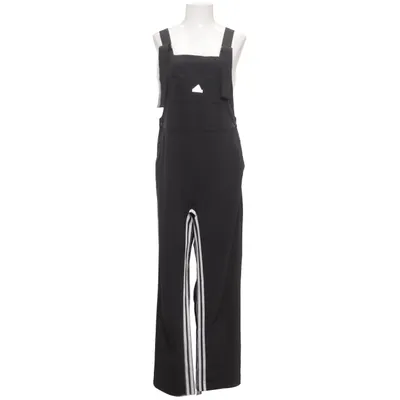 Hängselbyxor (Svart) från Adidas Elastan, Återvunnen polyester