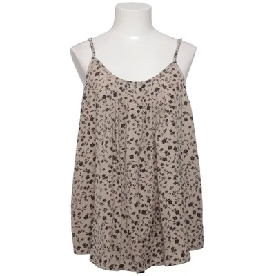 Débardeur (Beige, Noir) de Shein Curve Élasthane, Polyester