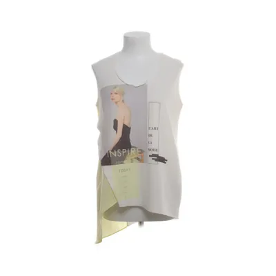 Tanktop (Wit, Geel) van Zara W&B Collection