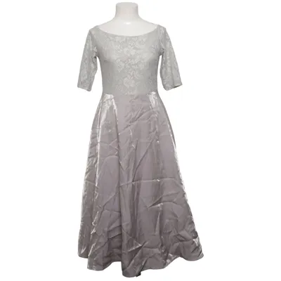 Maxi jurk (Grijs) van True Decadence Elastaan, Polyamide, Polyester