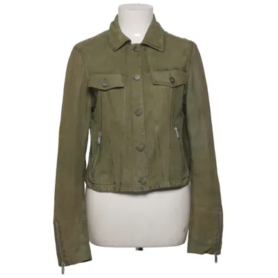 Leather jacket (Green) from Freaky Nation Polyester