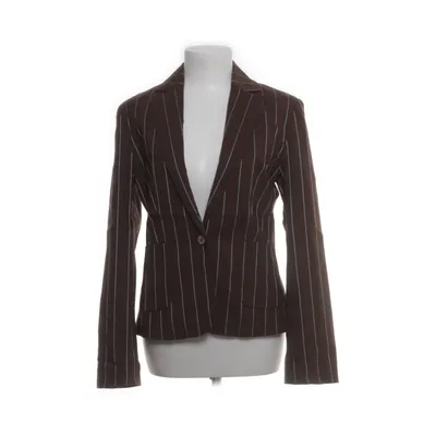 Blazer (Brown, Blue) from Zero Base Elastane, Nylon, Polyester