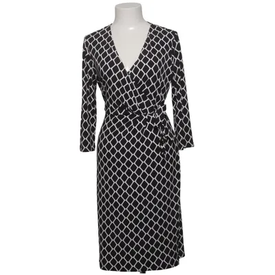Wikkeljurk (Zwart, Wit) van Comma Elastaan, Polyester