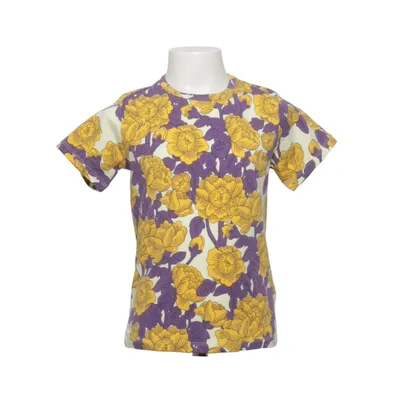 T-shirt (Gul, Lila, Vit) från Mini Rodini Bomull, Elastan