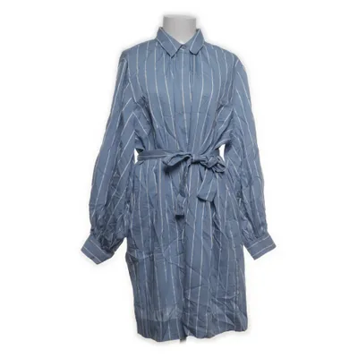 Skjortklänning (Blå, Vit) från Second Female